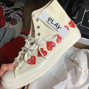 Comme des garçons play x converse chuck taylor